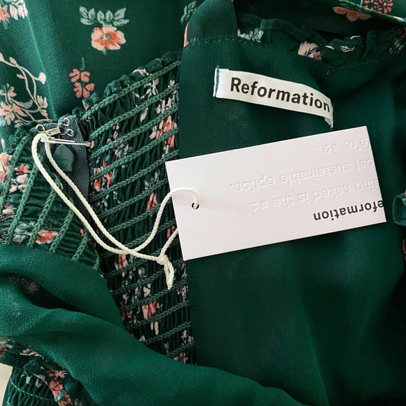 NEW Reformation Nikita Dress Emilia 2 - Picture 10 of 17